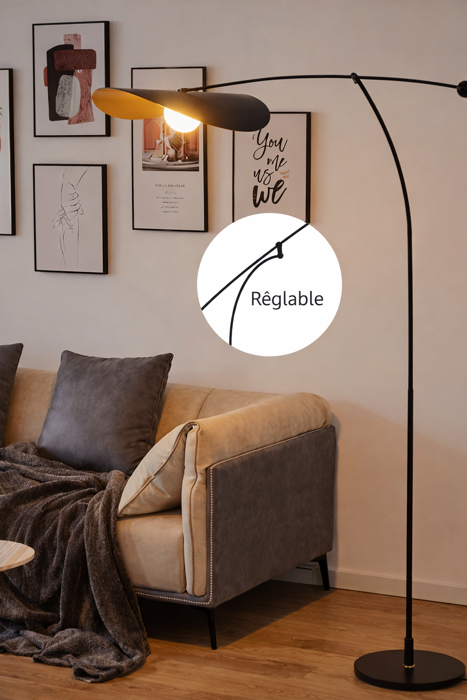 Livai – Lampadaire design nordique moderne