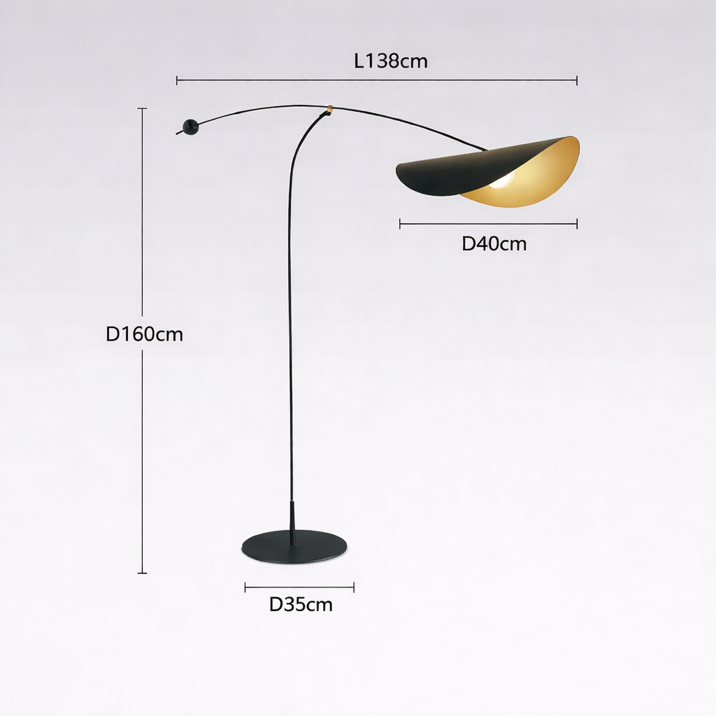 Livai – Lampadaire design nordique moderne