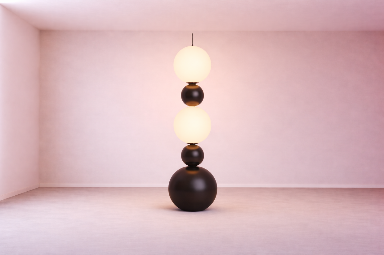 Silo – Lampe sur pied design au style italien moderne