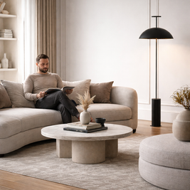 Alma – Lampadaire champignon au style scandinave
