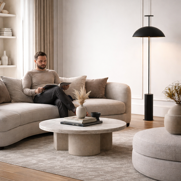 Alma – Lampadaire champignon au style scandinave