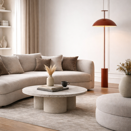 Alma – Lampadaire champignon au style scandinave