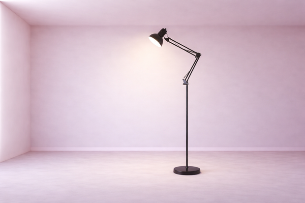 Elyor – Lampe sur pied liseuse LED