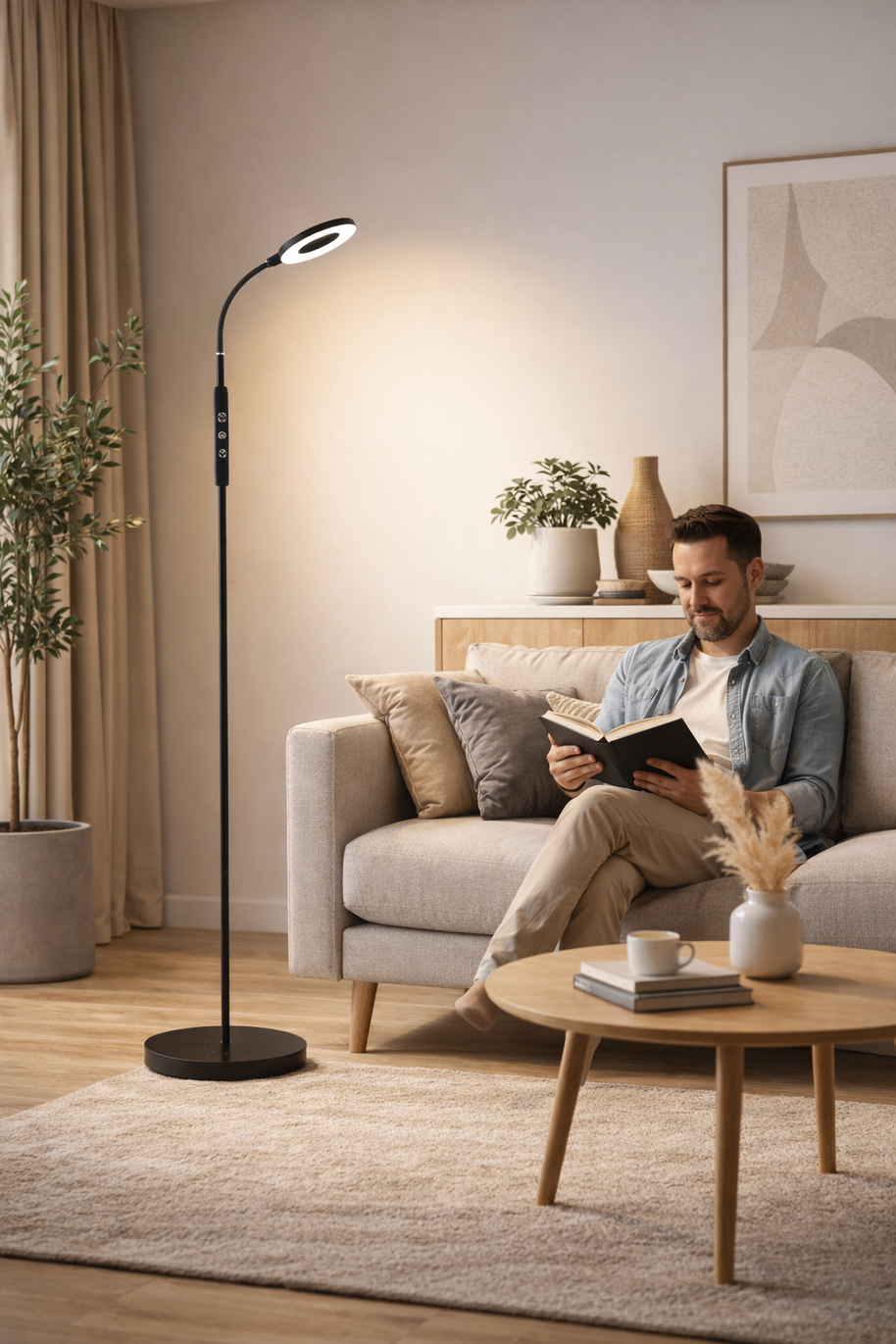 Althea – Lampe liseuse multifonctionnelle moderne