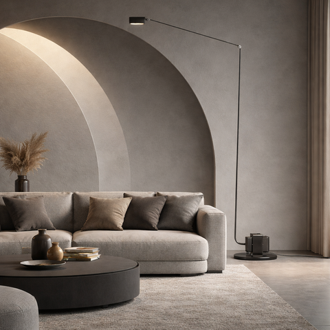 Kyra – Lampe sur pied liseuse style italien