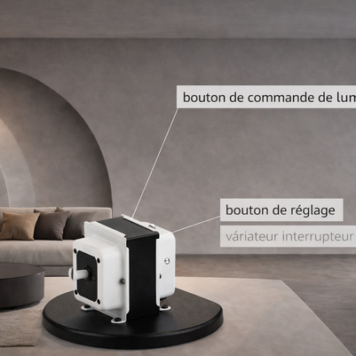 Kyra – Lampe sur pied liseuse style italien