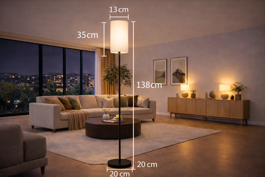 Yana – Lampadaire moderne et raffiné