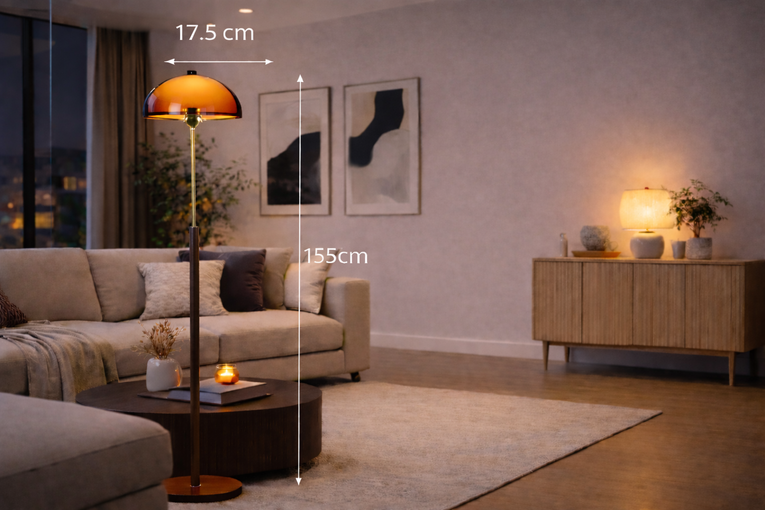 Lumi – Lampadaire antique style français