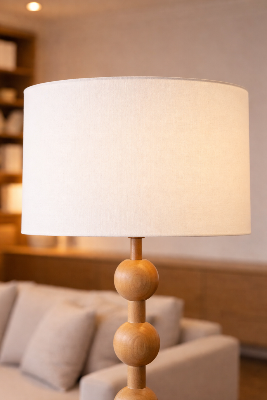 Milo - Lampadaire en bois design minimaliste moderne