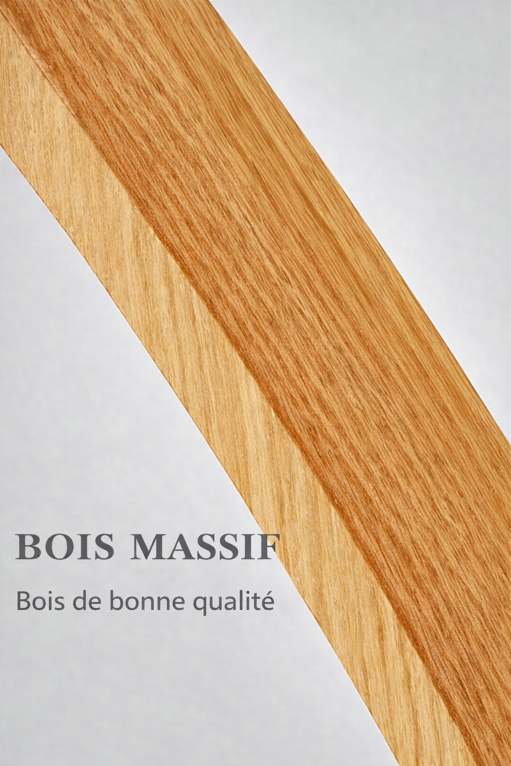 Vela – Lampe sur pied en bois naturel