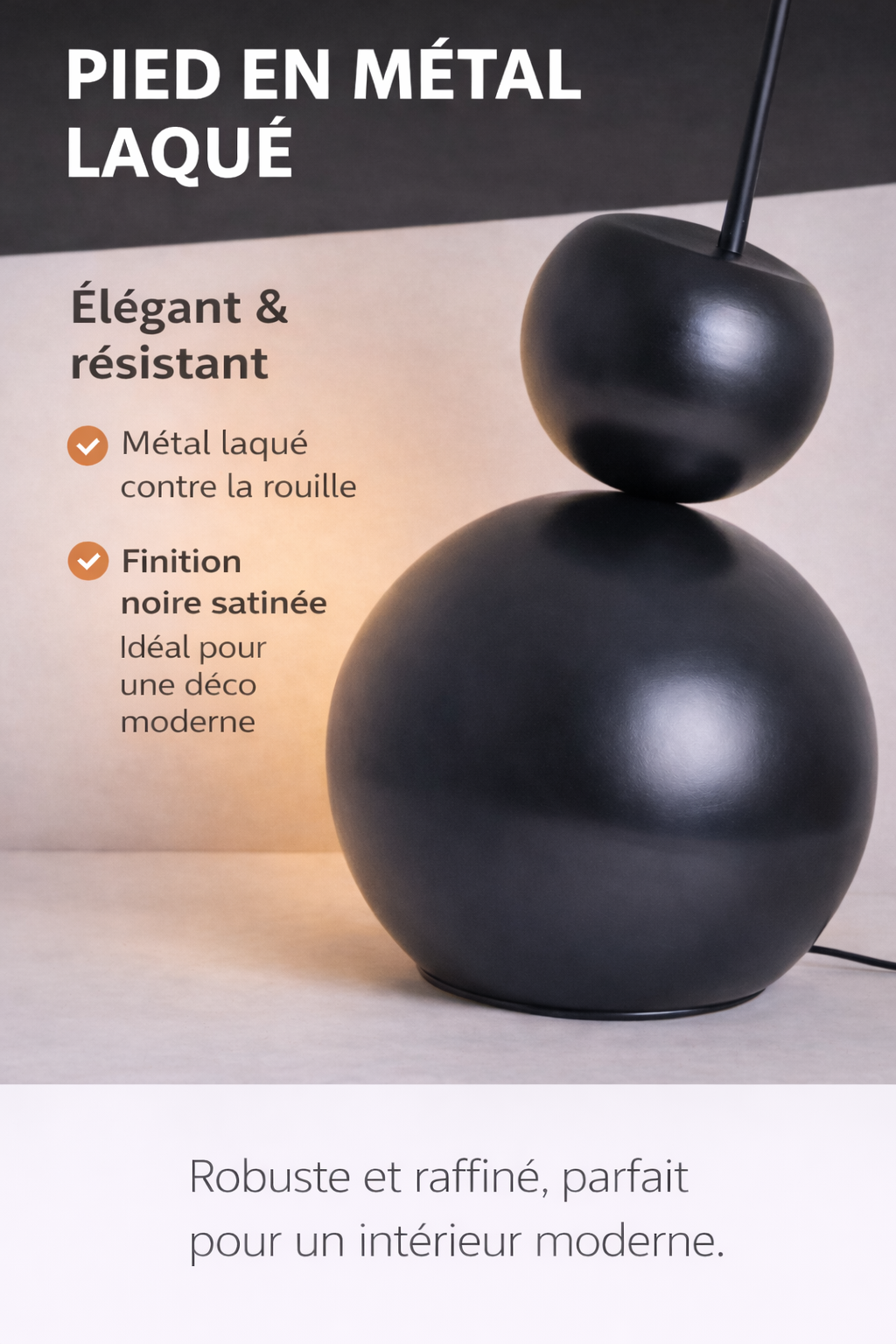 Silo – Lampe sur pied design au style italien moderne