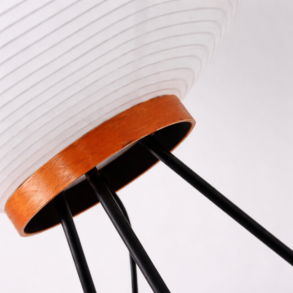 Zina – Lampe sur pied au style japonais