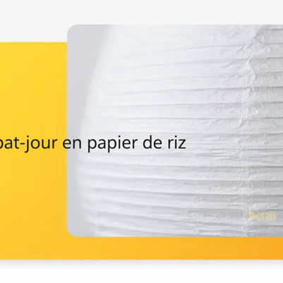 Zina – Lampe sur pied au style japonais