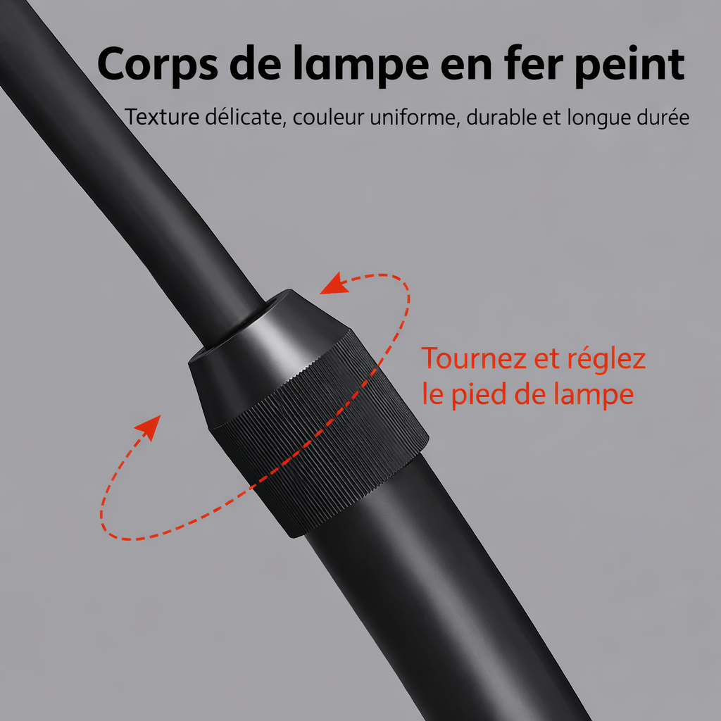 Oryo – Lampadaire nordique à pôle vertical