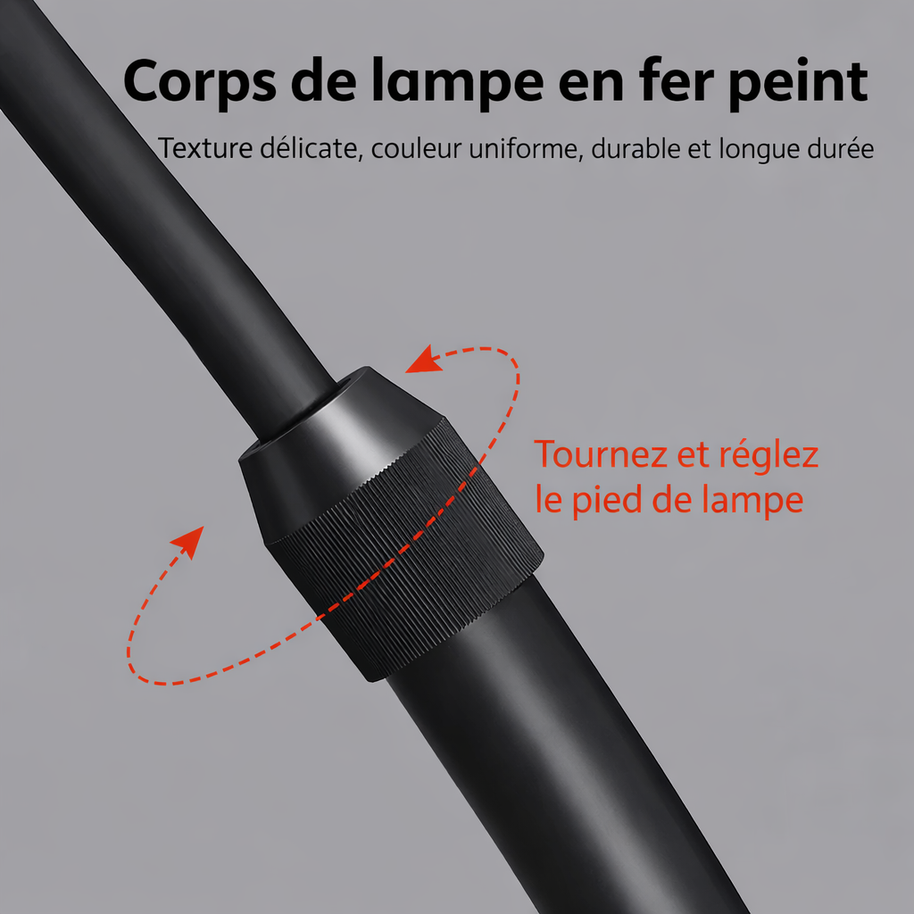 Oryo – Lampadaire nordique à pôle vertical