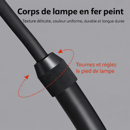 Oryo – Lampadaire nordique à pôle vertical