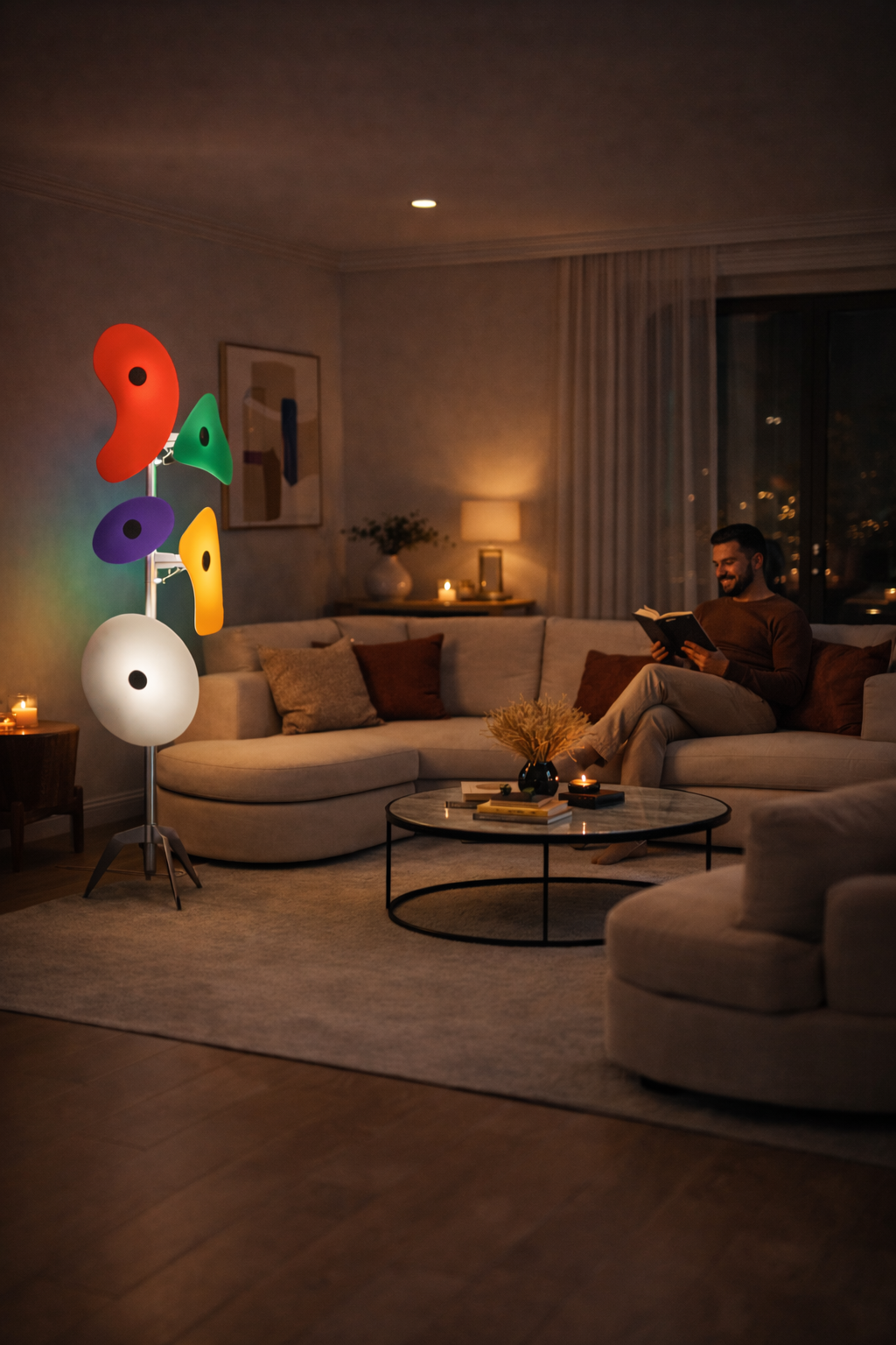 Numa – Lampadaire artistique au style nordique