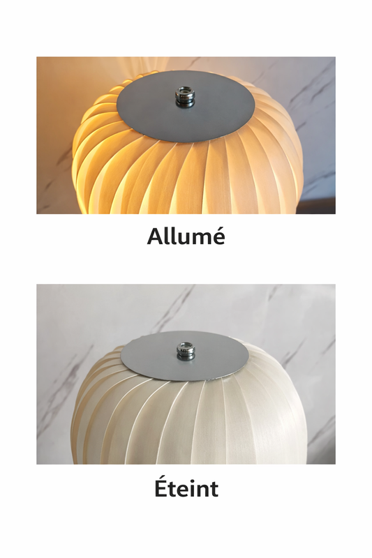 Orya – Lampe sur pied design en spirale