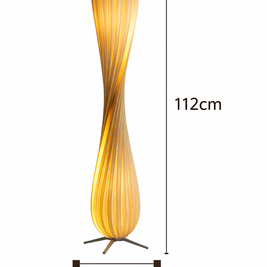 Orya – Lampe sur pied design en spirale