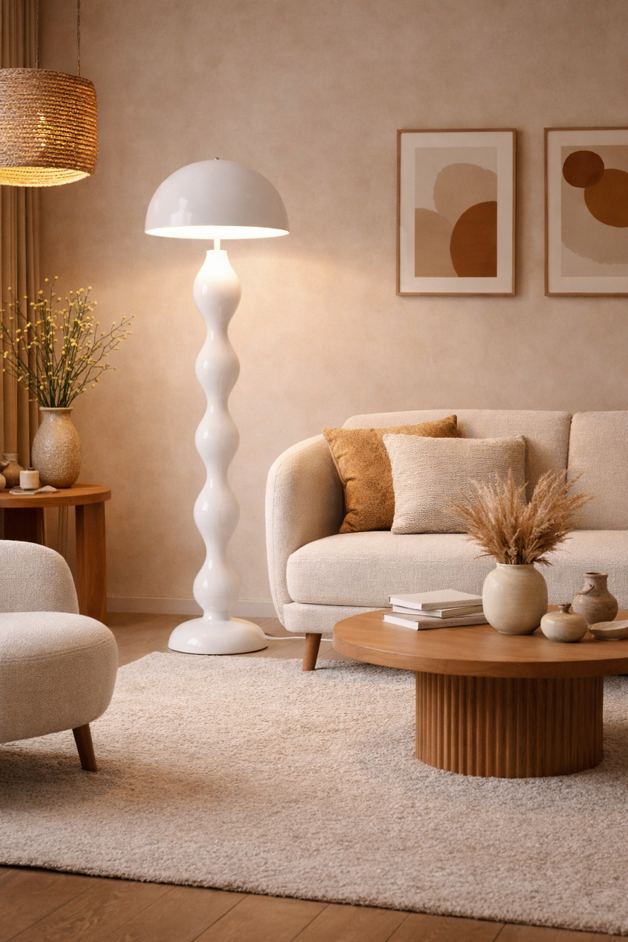 Elio – Lampe sur pied design médiéval nordique
