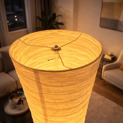 Meli – Lampe en papier au style japonais et nordique