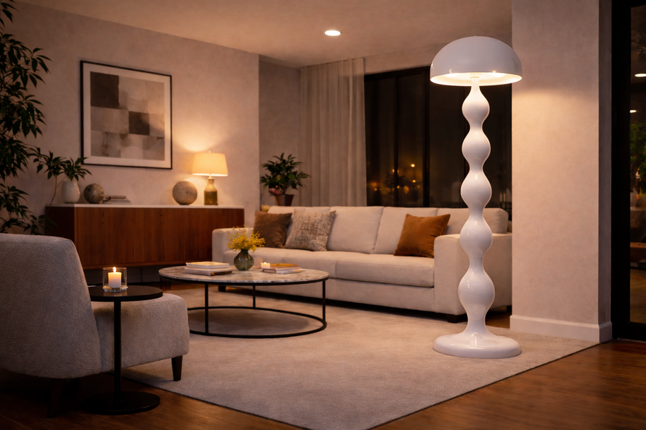 Elio – Lampe sur pied design médiéval nordique
