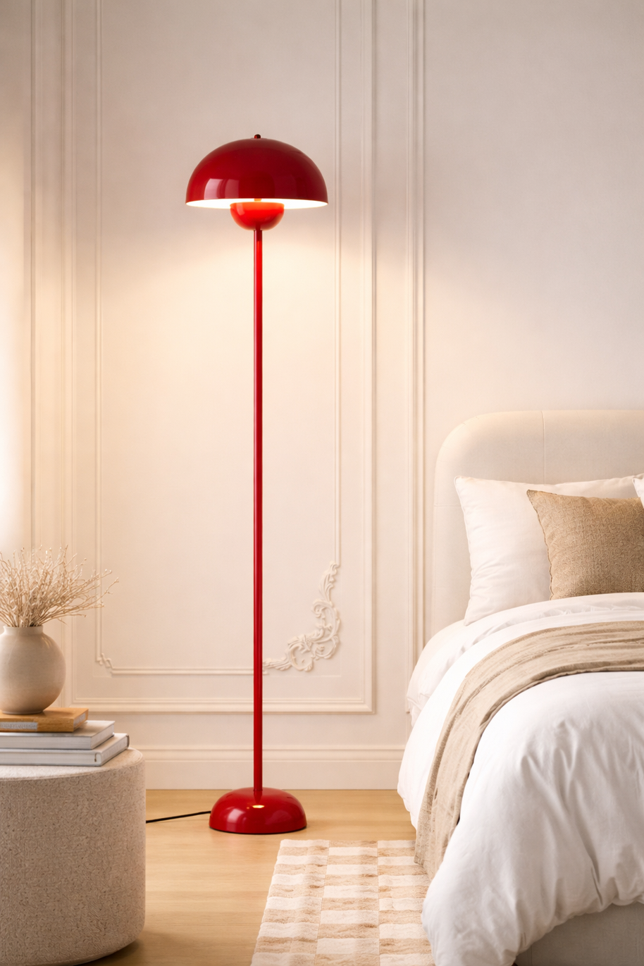 Aino - Lampadaire Led bourgeon au style moderne