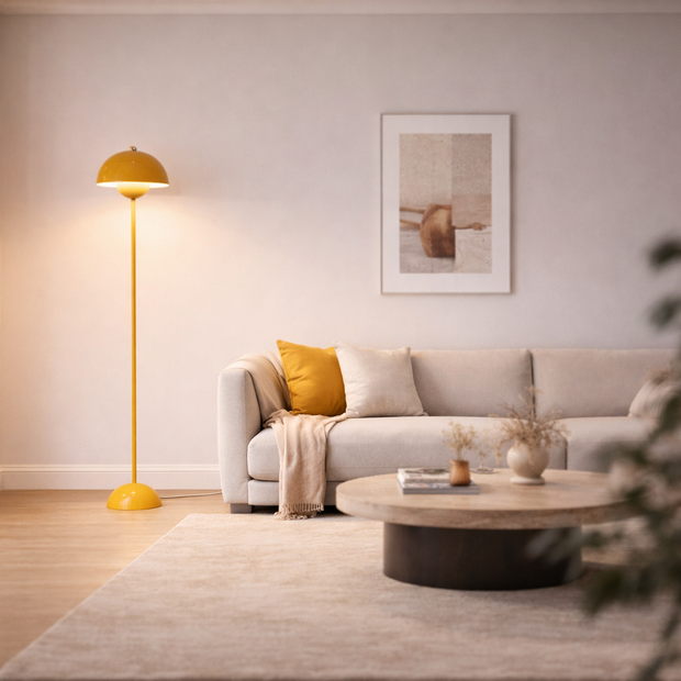 Aino - Lampadaire Led bourgeon au style moderne