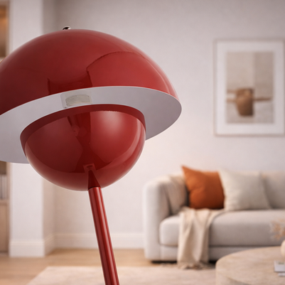 Aino - Lampadaire Led bourgeon au style moderne