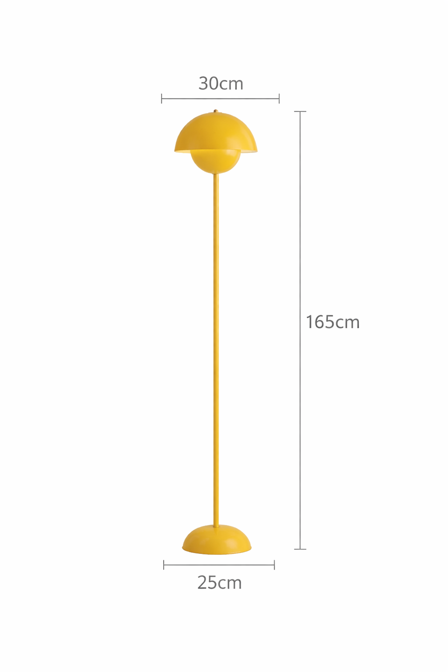 Aino - Lampadaire Led bourgeon au style moderne
