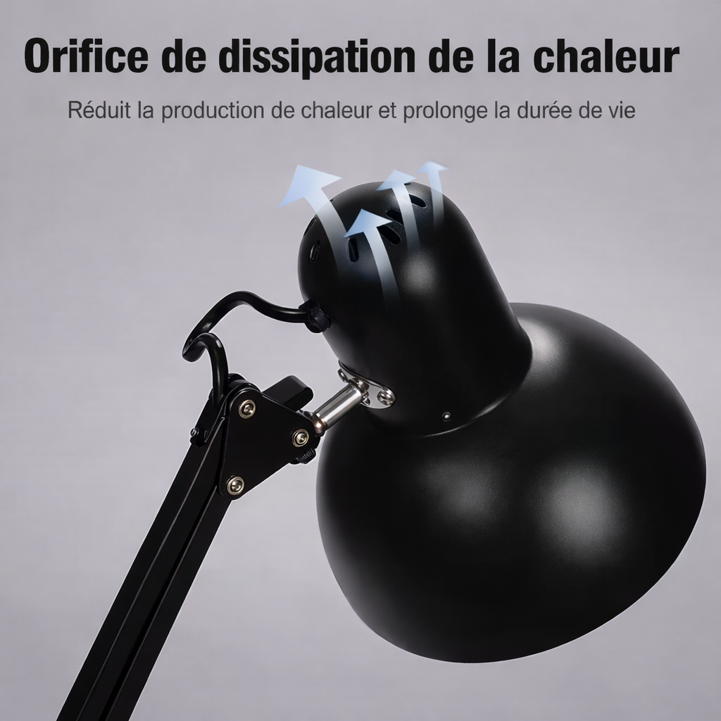 Elyor – Lampe sur pied liseuse LED