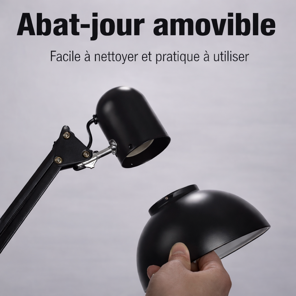 Elyor – Lampe sur pied liseuse LED