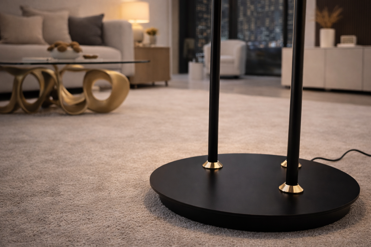 Vigo – Lampe sur pied LED oiseau design