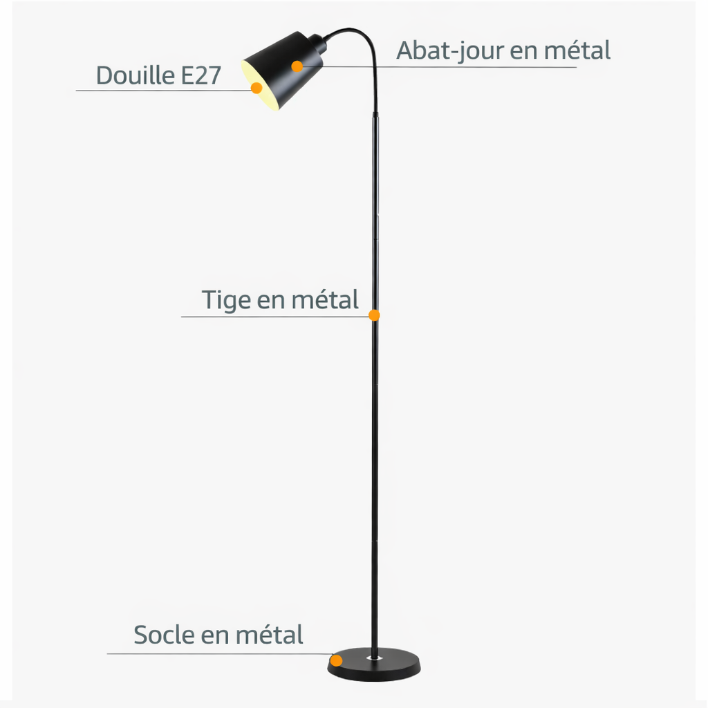 Aurex - lampe liseuse au Design moderne