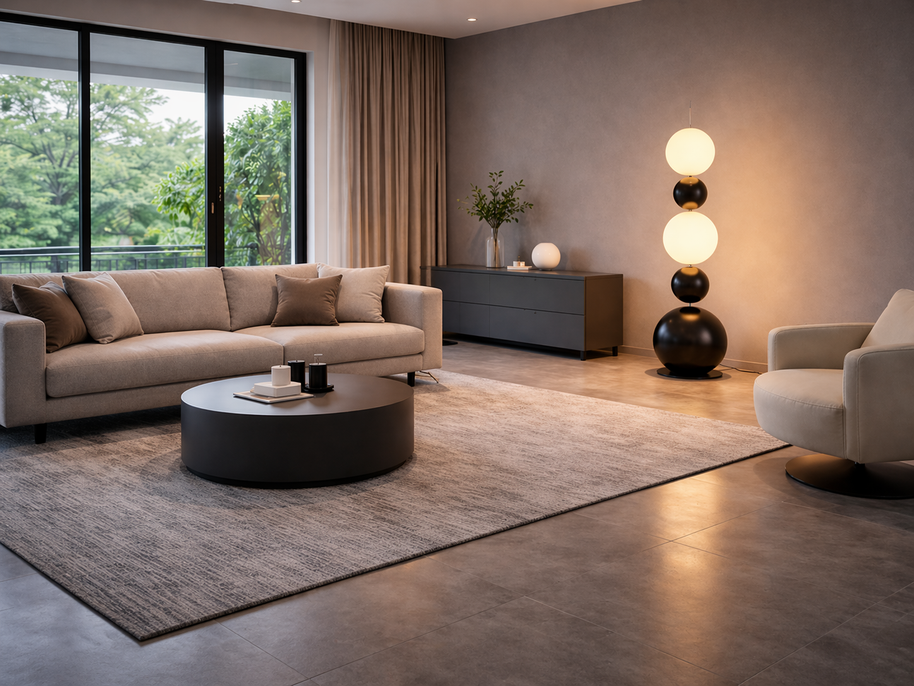 Silo – Lampe sur pied design au style italien moderne