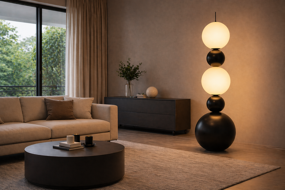 Silo – Lampe sur pied design au style italien moderne