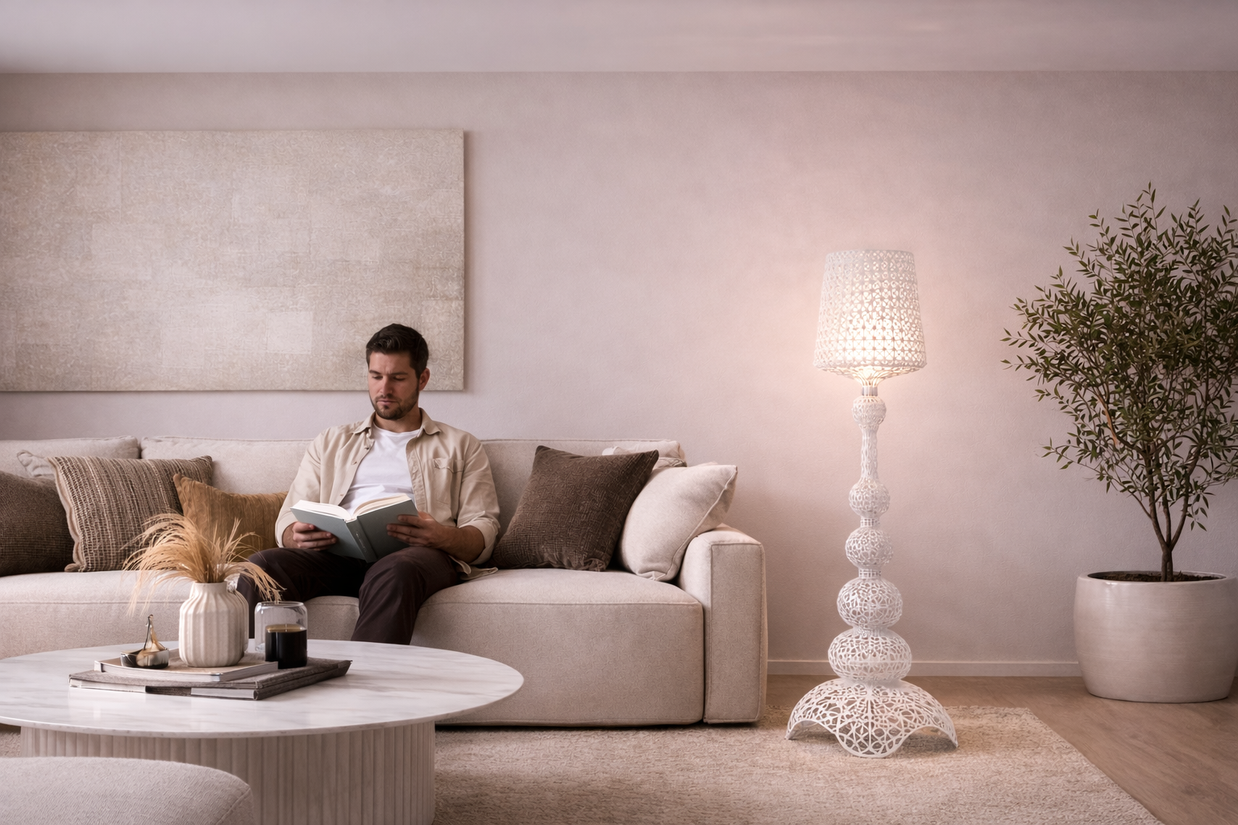 Néo – Lampe sur pied au design italien