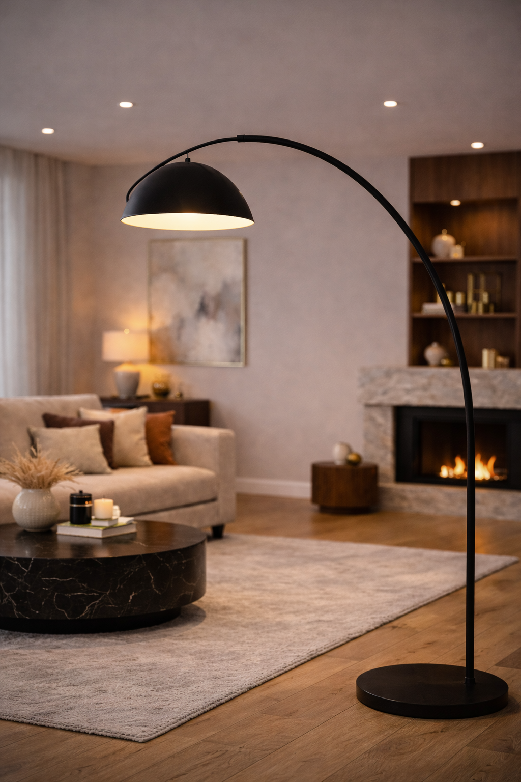 Oryo – Lampadaire nordique à pôle vertical