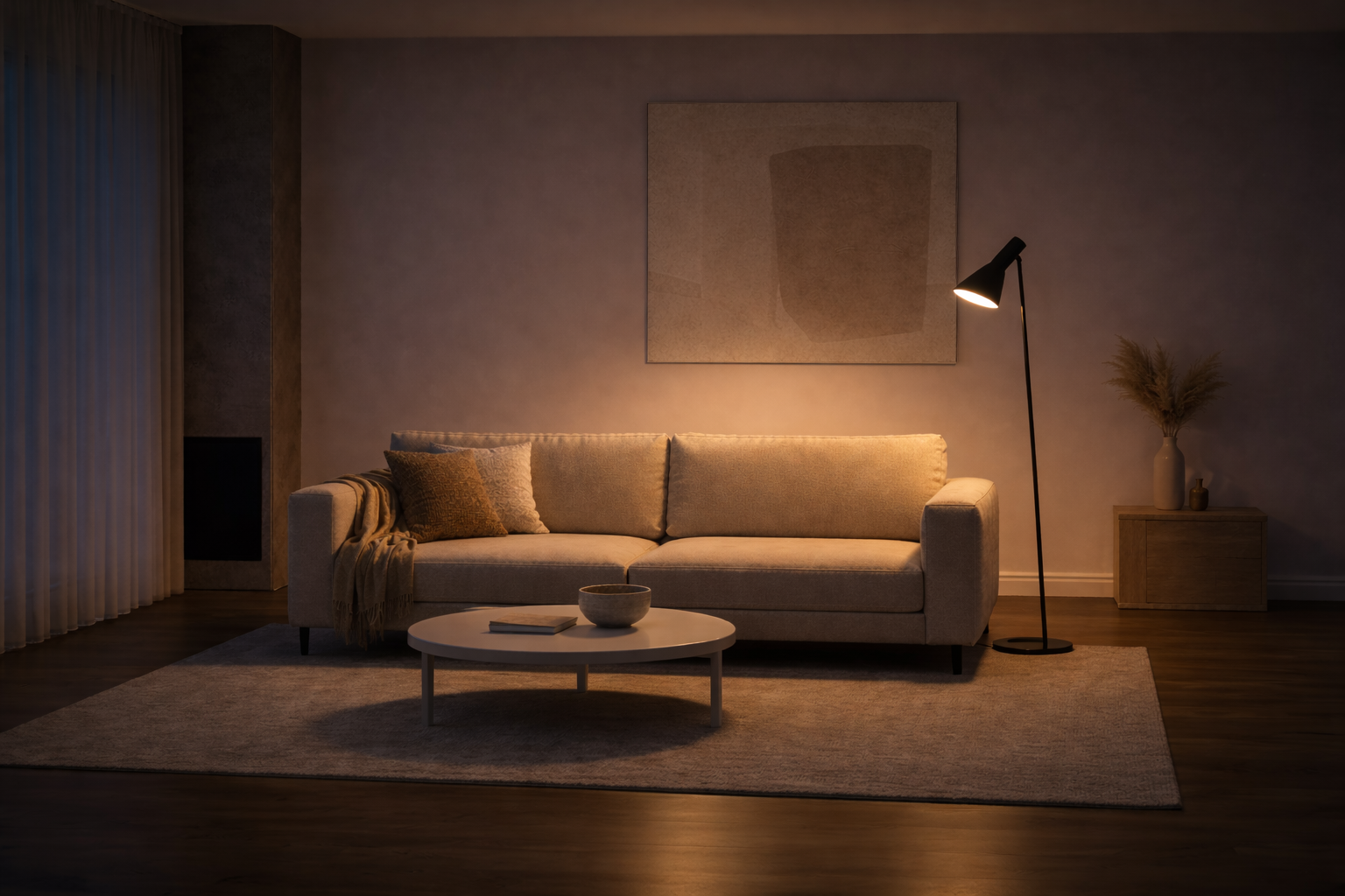 Célor – Lampe sur pied liseuse style nordique