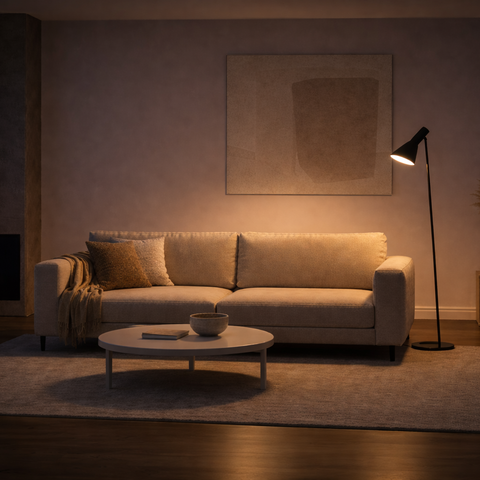 Célor – Lampe sur pied liseuse style nordique