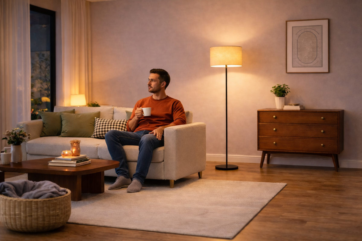 Helo – Lampadaire moderne et minimaliste