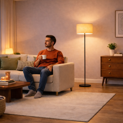 Helo – Lampadaire moderne et minimaliste