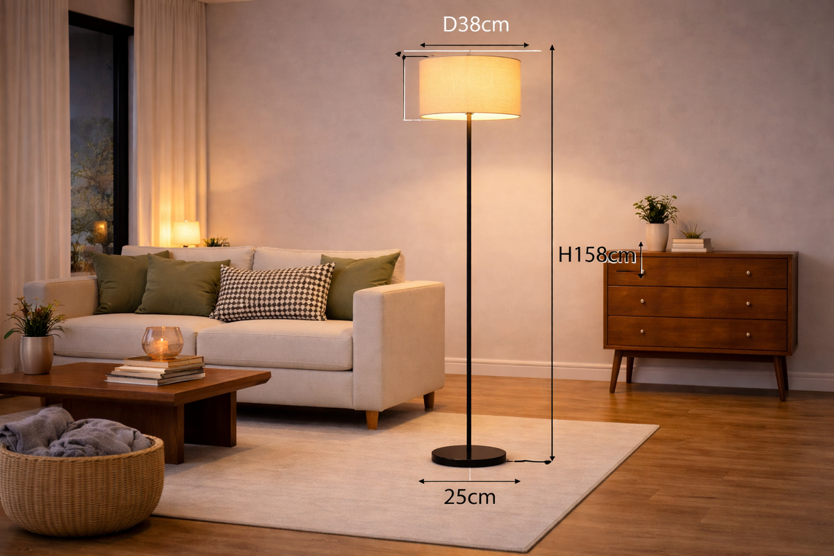 Helo – Lampadaire moderne et minimaliste