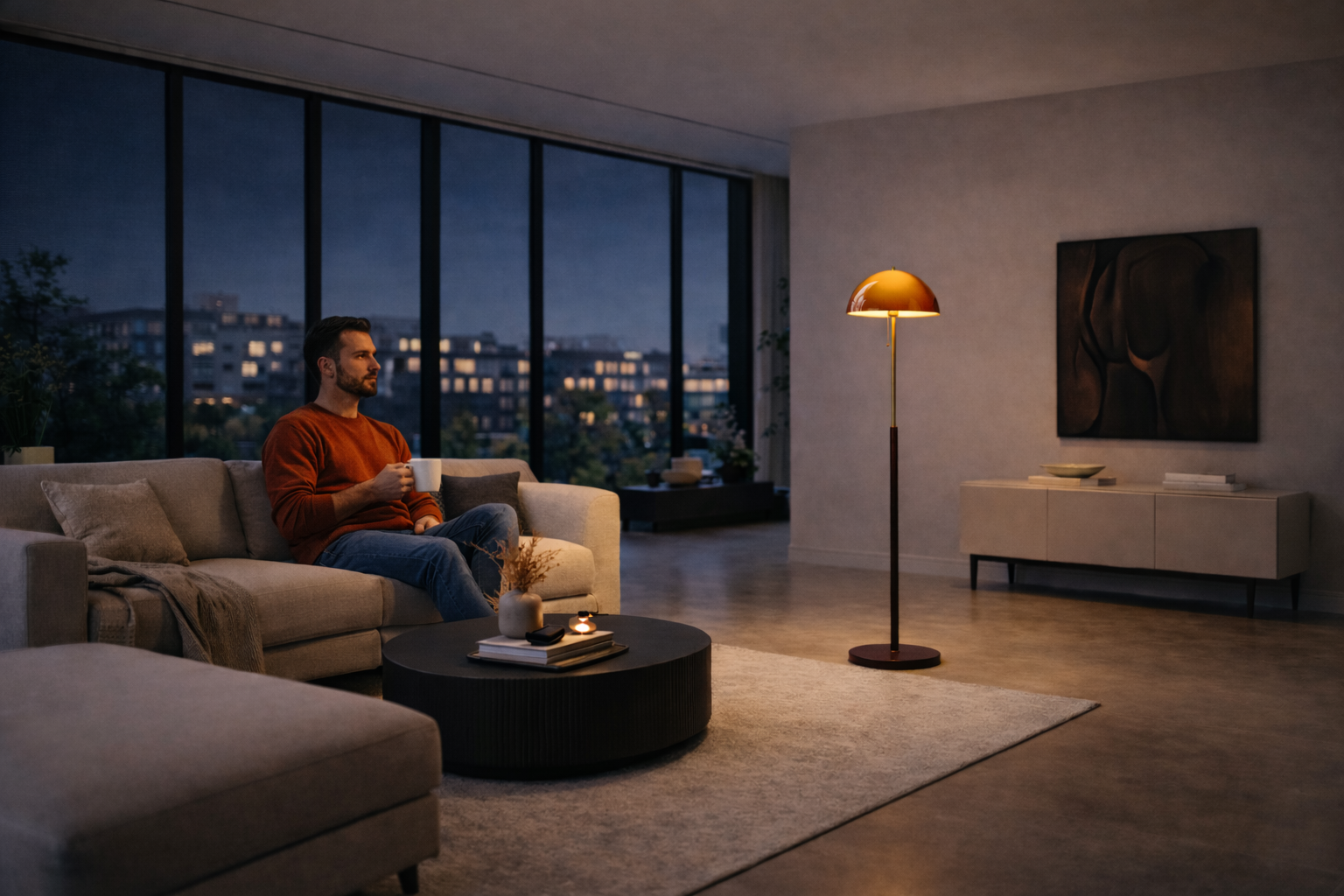 Lumi – Lampadaire antique style français