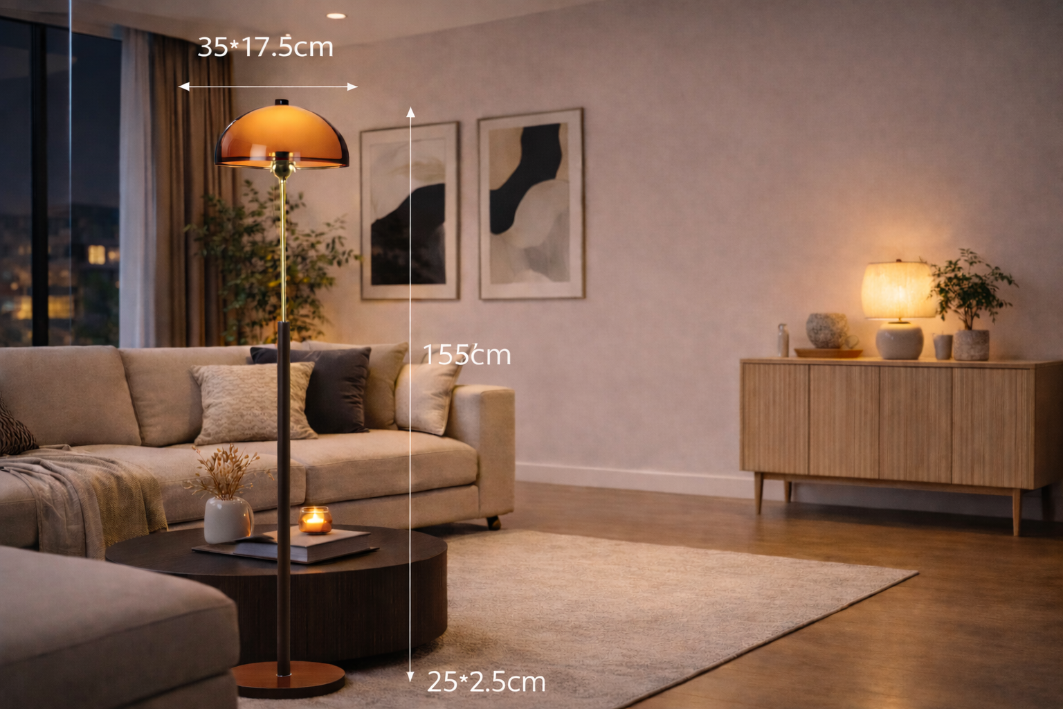 Lumi – Lampadaire antique style français