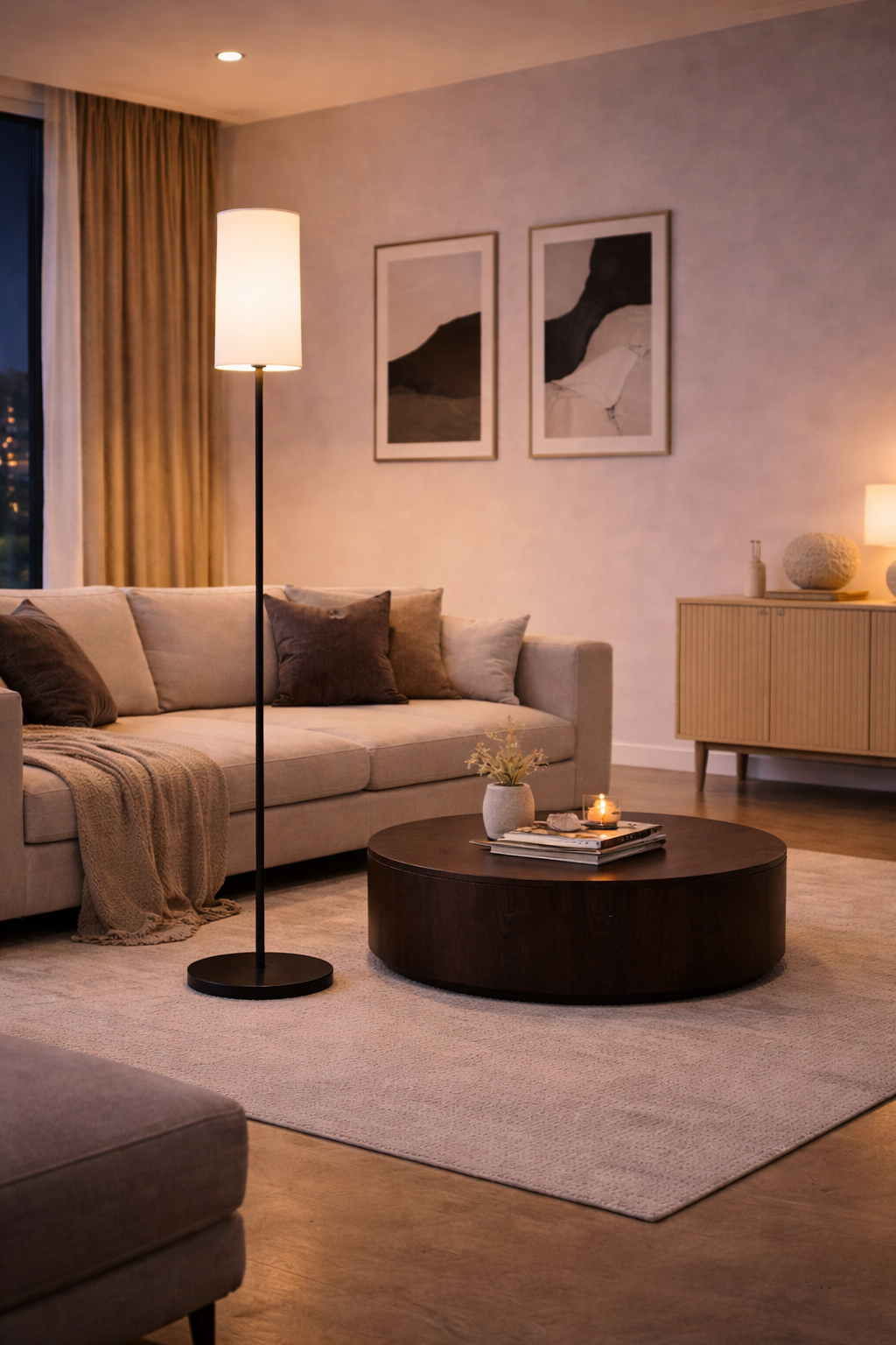 Yana – Lampadaire moderne et raffiné
