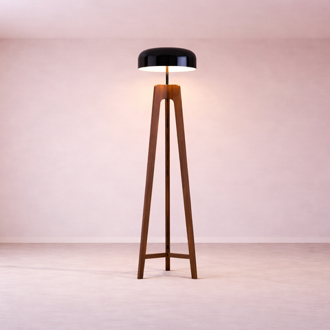 Aria - Lampe sur pied en bois