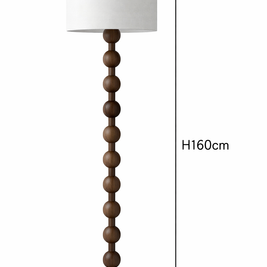 Milo - Lampadaire en bois design minimaliste moderne
