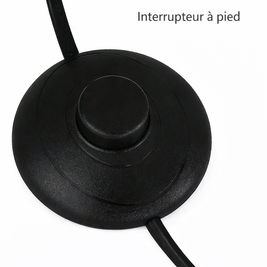 Vela – Lampe sur pied en bois naturel