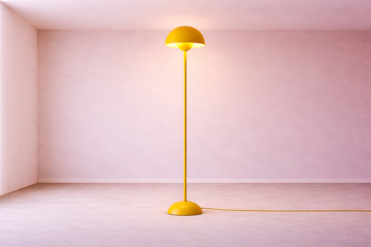 Aino - Lampadaire Led bourgeon au style moderne